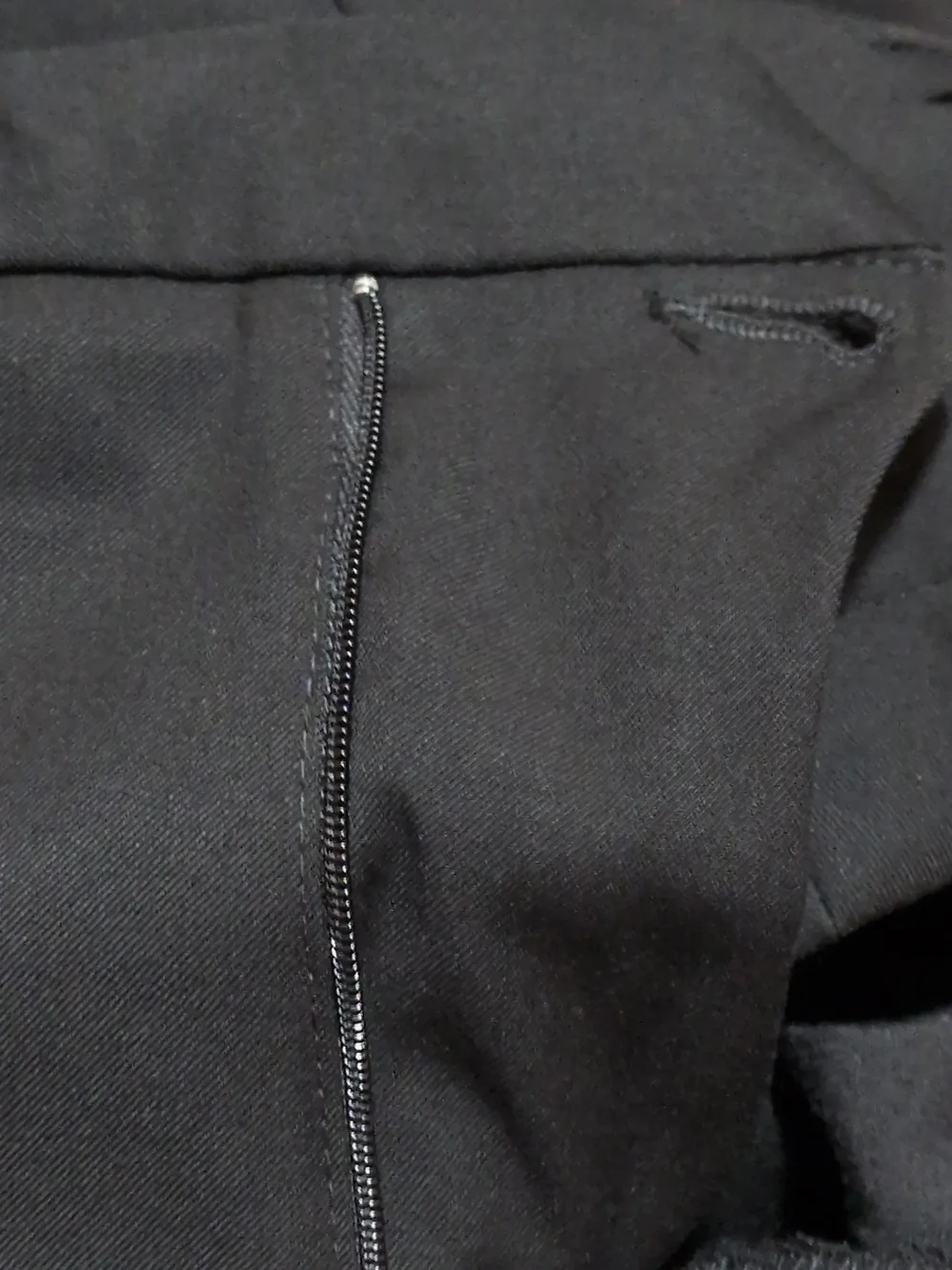 Kenneth Cole New York Men's Black Pleated Dress Pants 36Wx30L Straight Leg